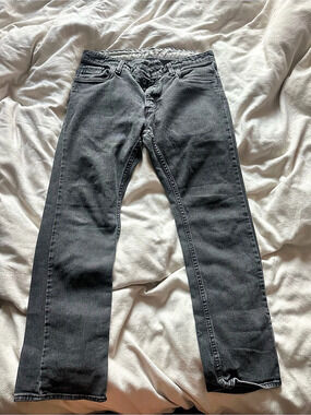 True Religion Rocco Men's Slim Jeans Gray Waist 32